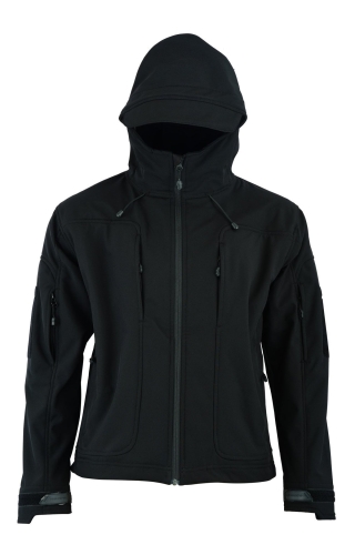 Bunda FOXTROT SOFT-SHELL Black